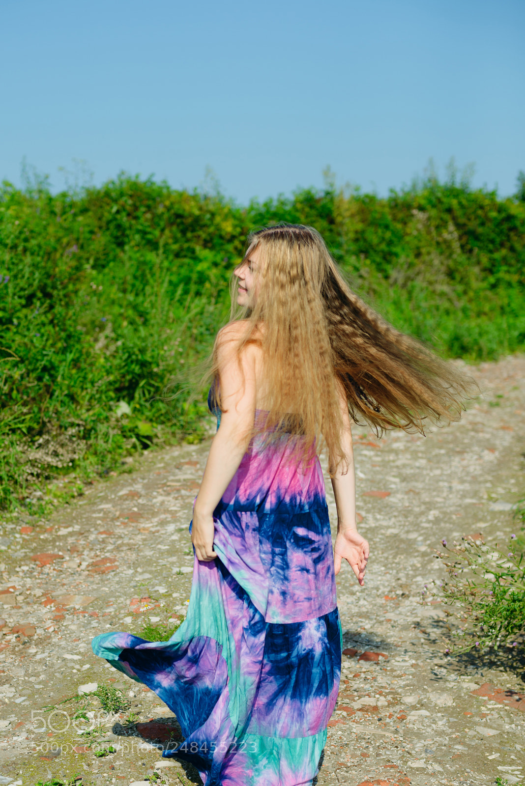 Nikon D600 sample photo. White caucasian blonde girl photography