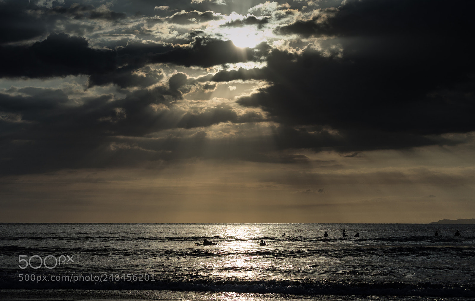 Nikon D3200 sample photo. Surfers in jaco photography
