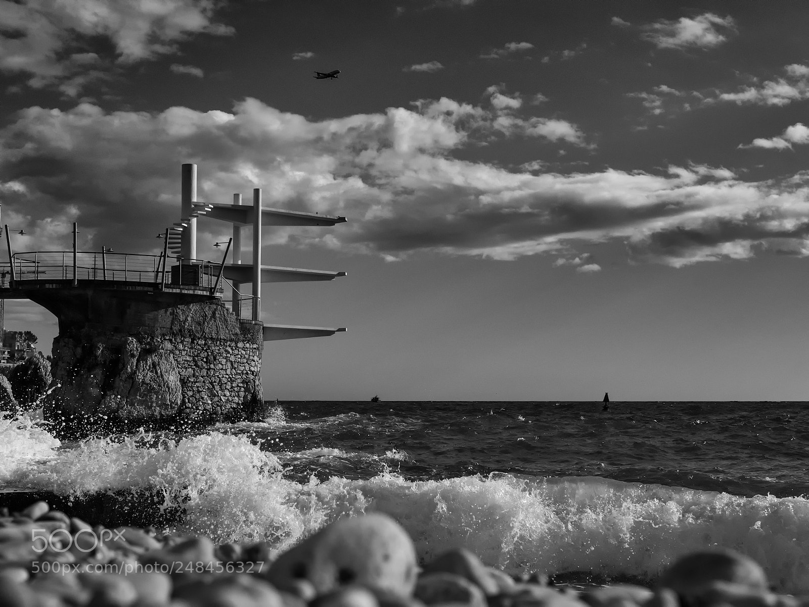 Panasonic Lumix DMC-GX85 (Lumix DMC-GX80 / Lumix DMC-GX7 Mark II) sample photo. Le plongeoir photography