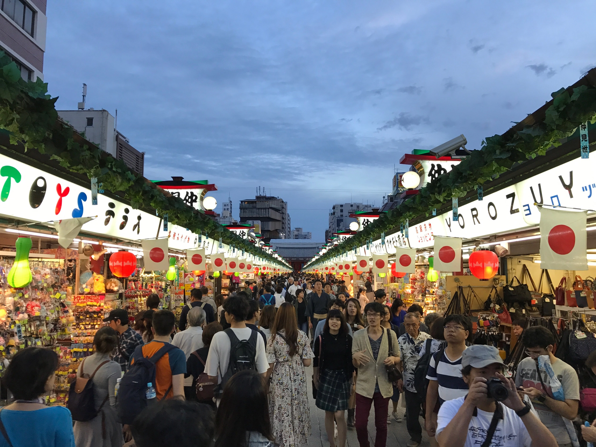Apple iPad Pro (10.5-inch) sample photo. Nakamise photography