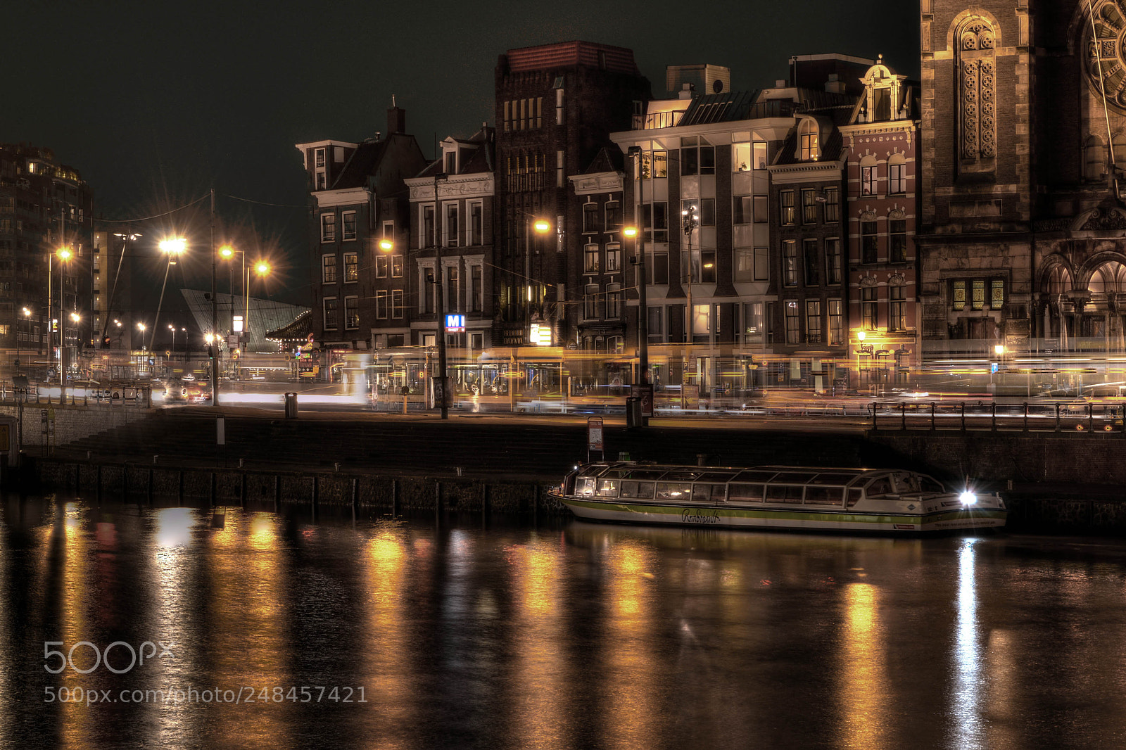 Nikon D5100 sample photo. Night reflections photography