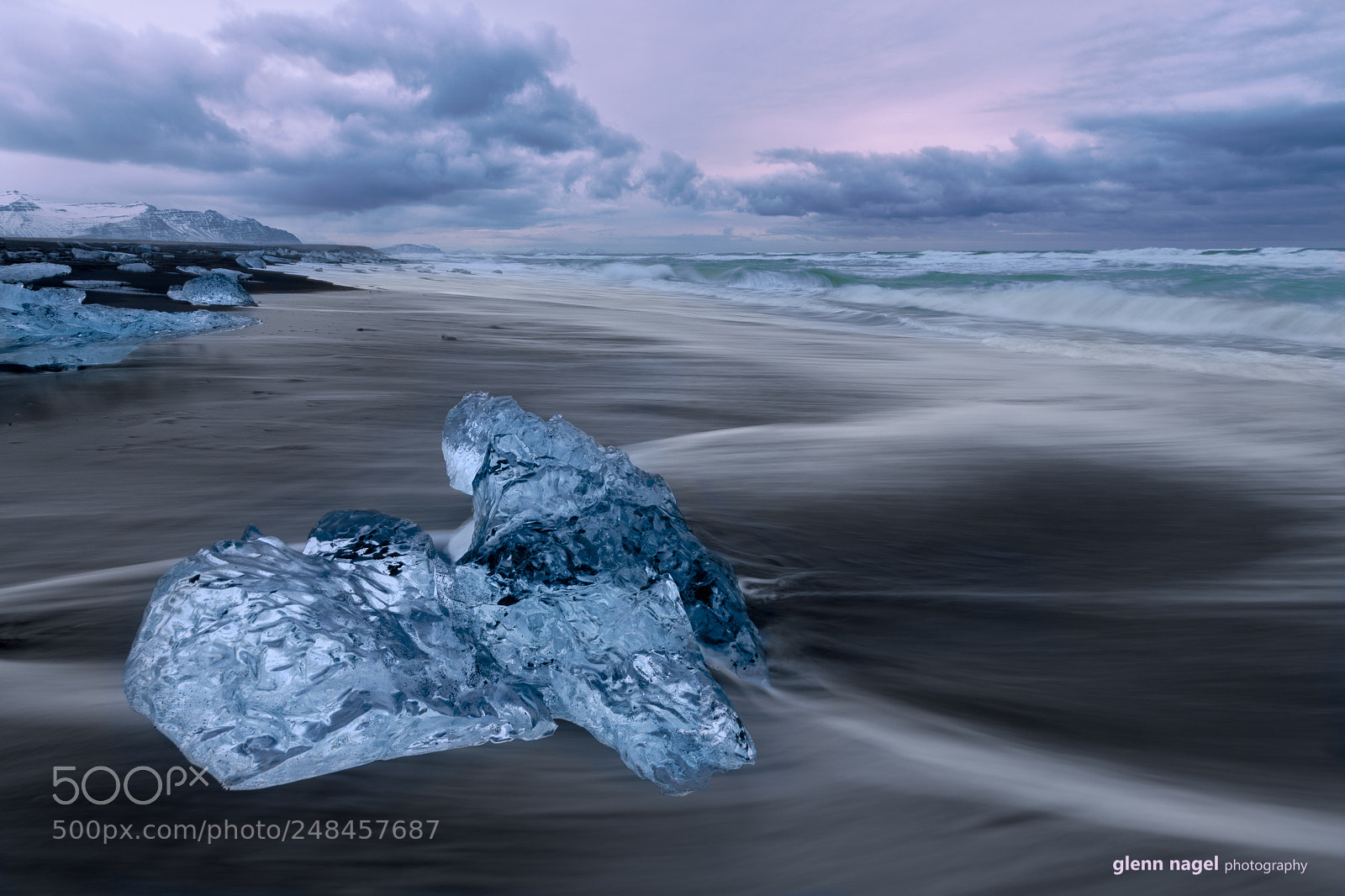Nikon D850 sample photo. Diamond beach photography