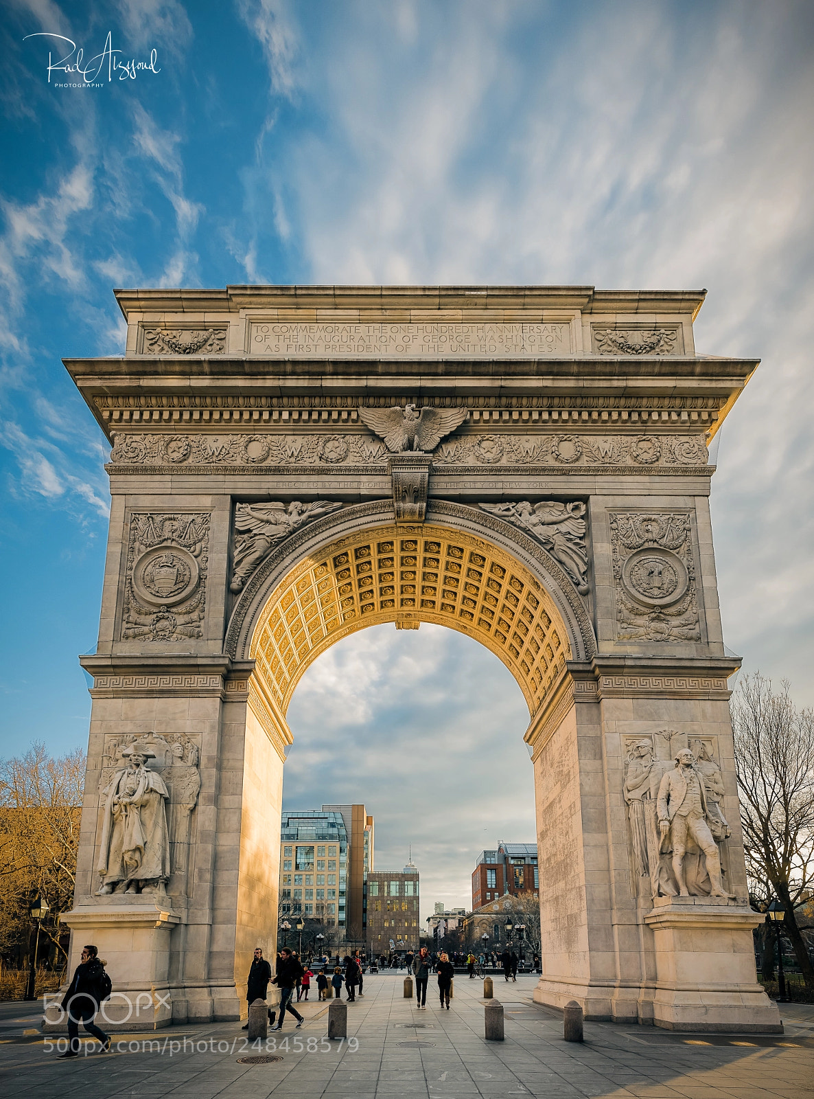 Nikon D850 sample photo. Washington square arch photography
