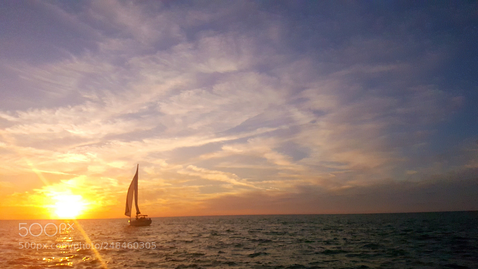 Samsung Galaxy S6 sample photo. Sailing into the sunset photography