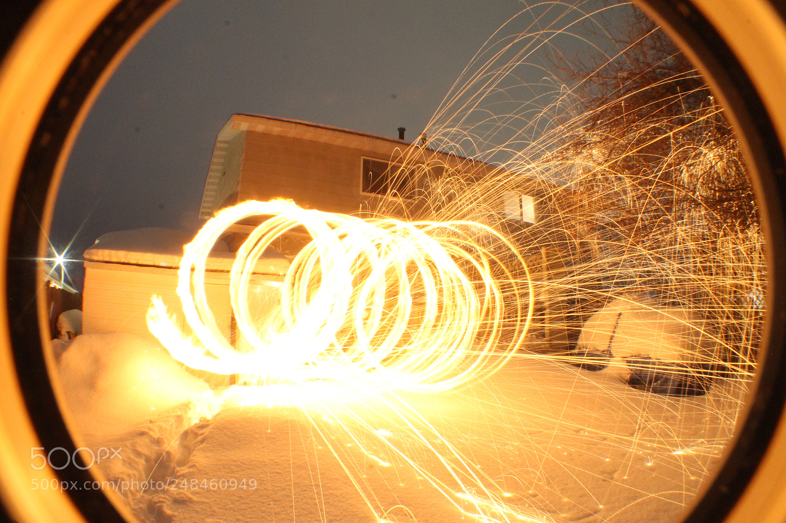 Canon EOS 1100D (EOS Rebel T3 / EOS Kiss X50) sample photo. Steel wool photography