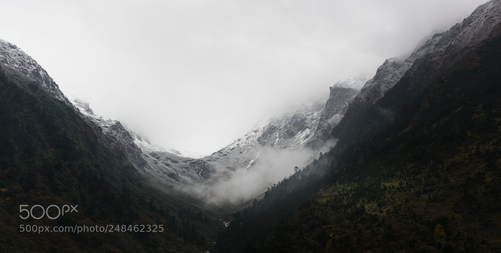 Nikon D7100 sample photo. The valley awakens photography