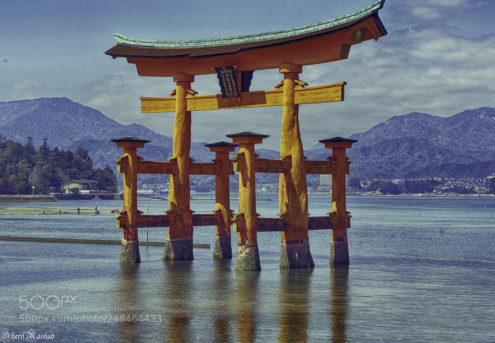 Pentax K-50 sample photo. The great torii photography