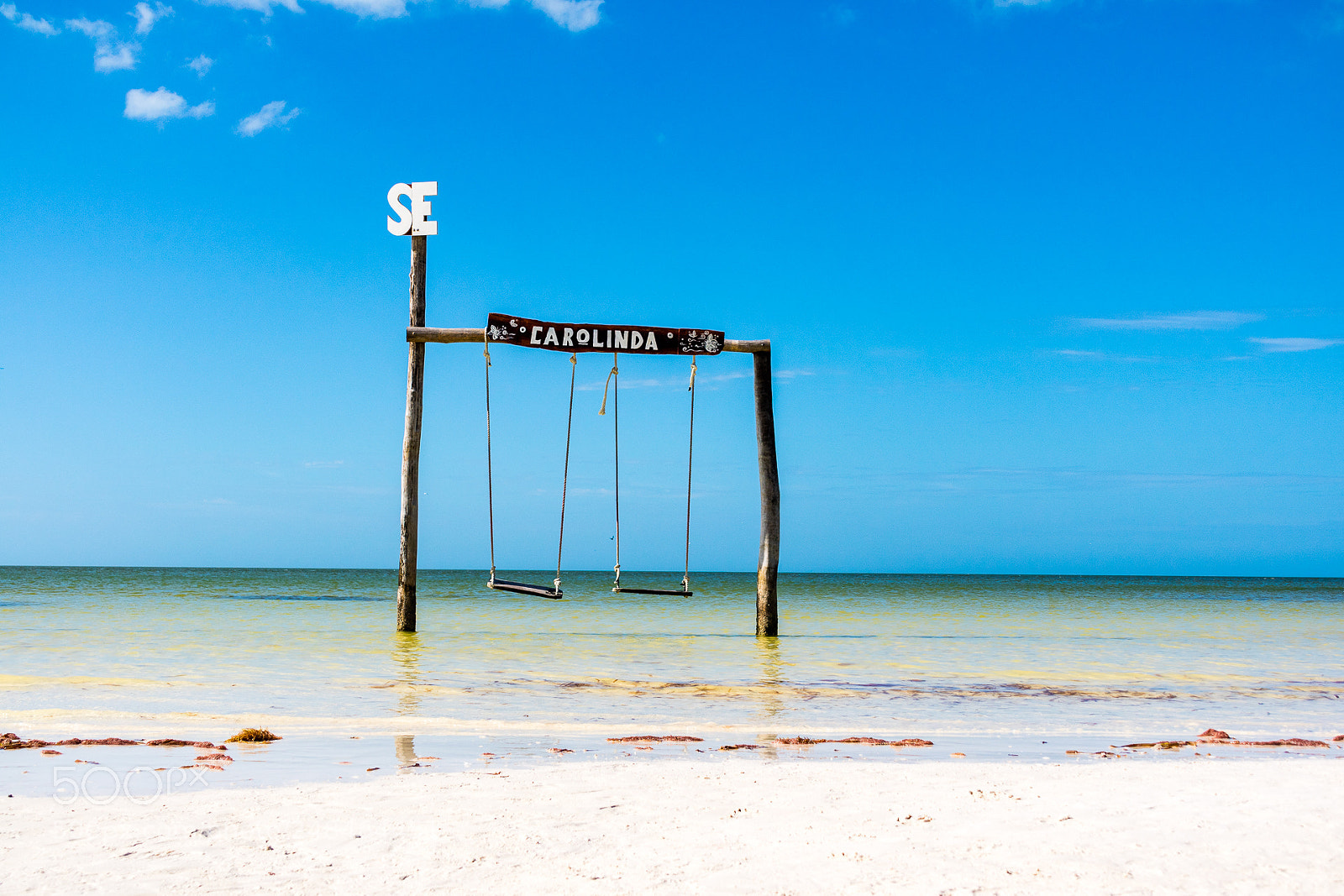 Canon EOS M3 sample photo. Beach swing photography
