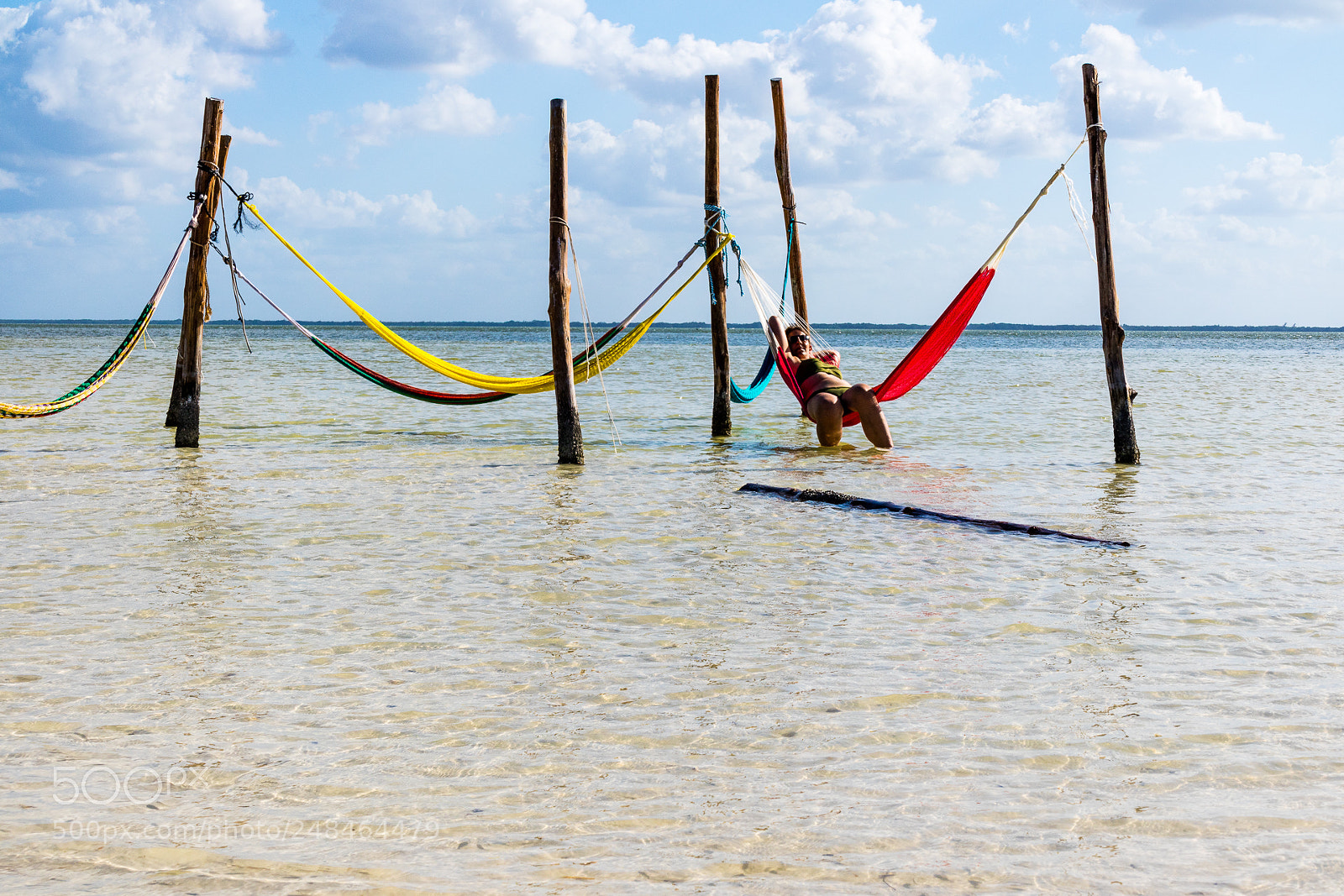 Canon EOS M3 sample photo. Beach hammocks photography