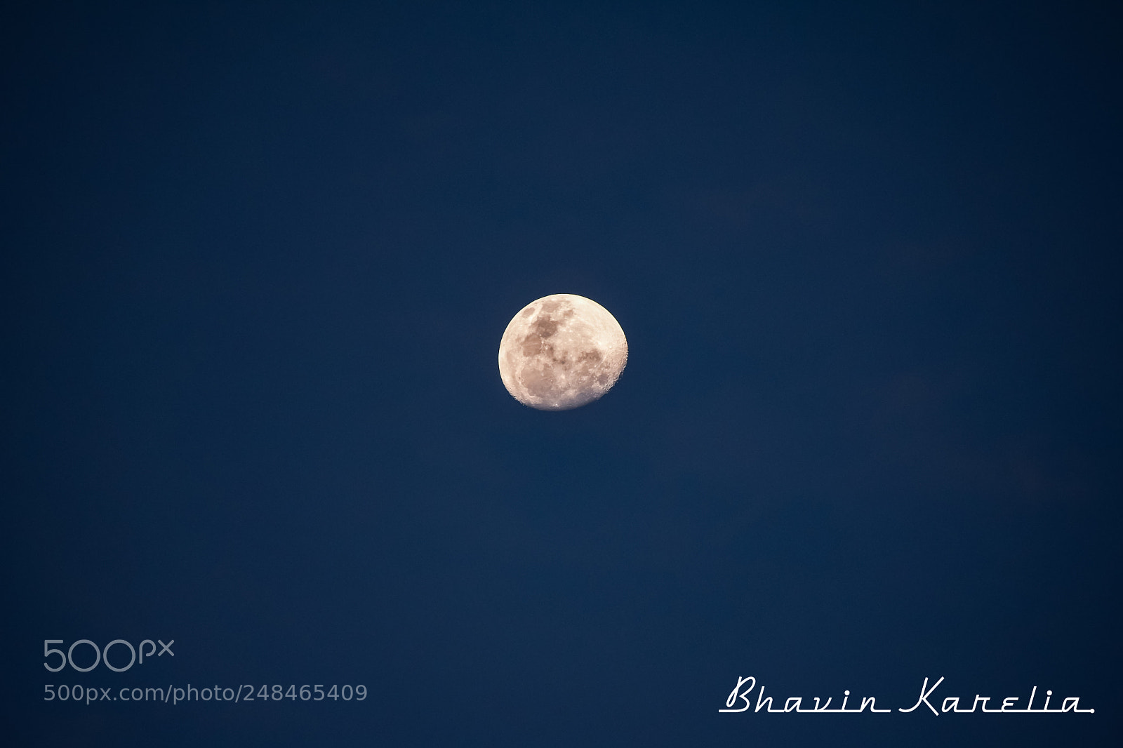Nikon D3400 sample photo. Moon photography