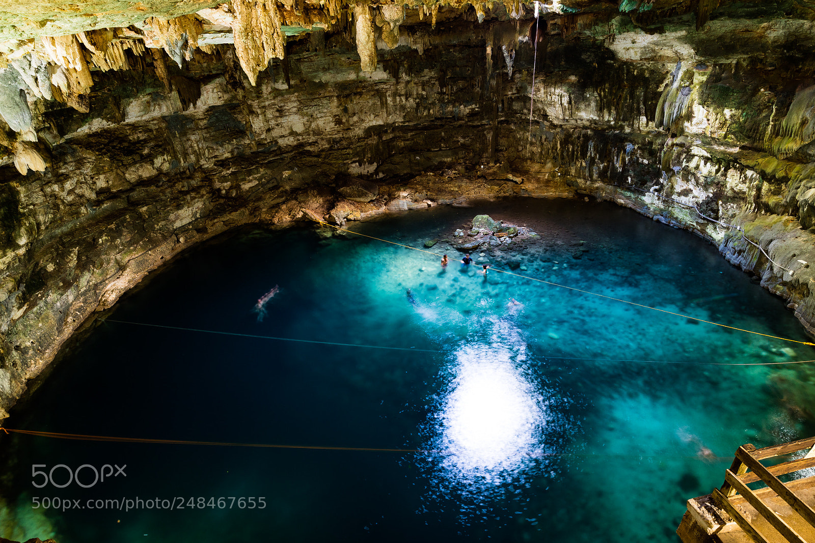Canon EOS M3 sample photo. Cenote photography