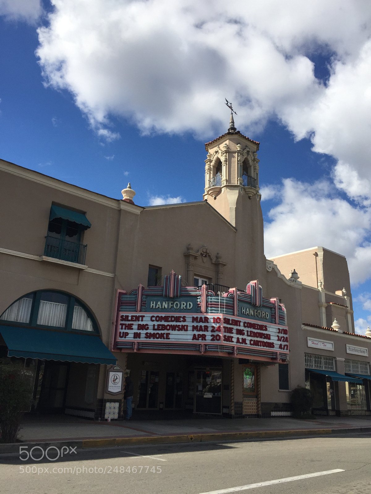 Apple iPhone 6 sample photo. Hanford fox theatre photography