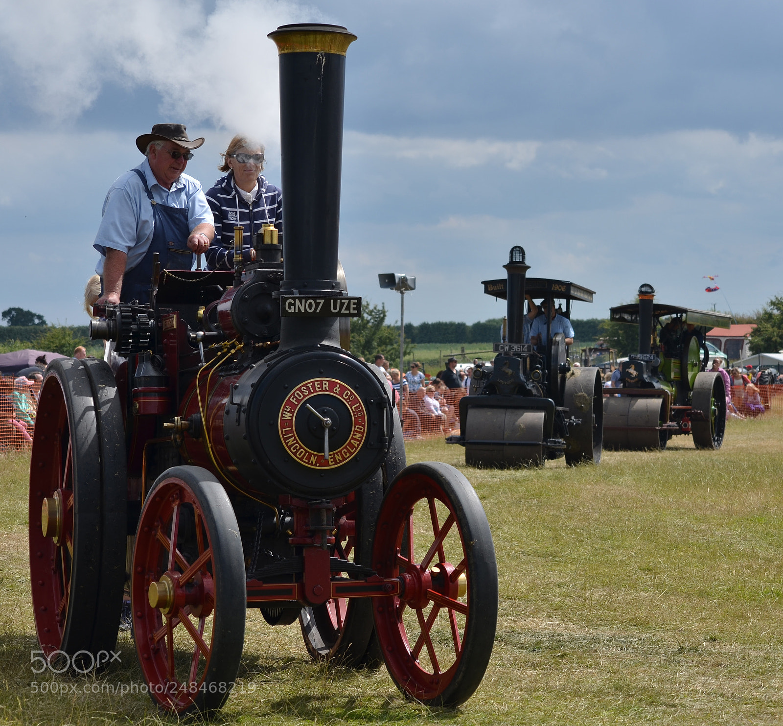 Nikon D7000 sample photo. Wm. foster steam tractor photography