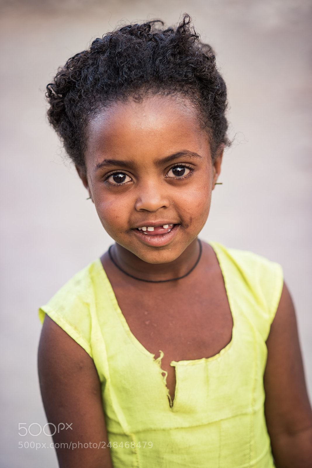 Nikon D810 sample photo. Ethiopian girl photography