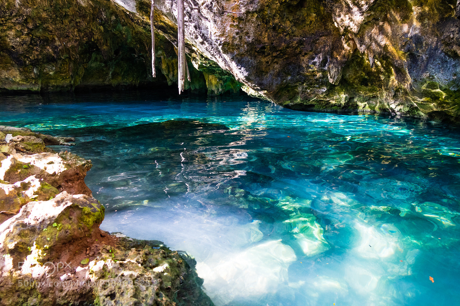 Canon EOS M3 sample photo. Cenote photography
