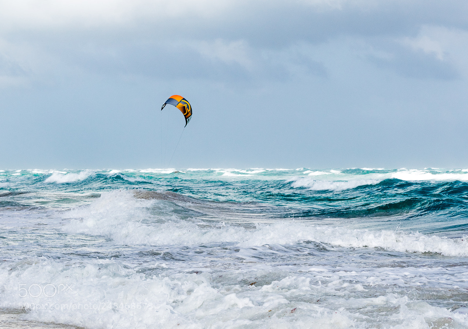 Canon EOS M3 sample photo. Kite surfer photography