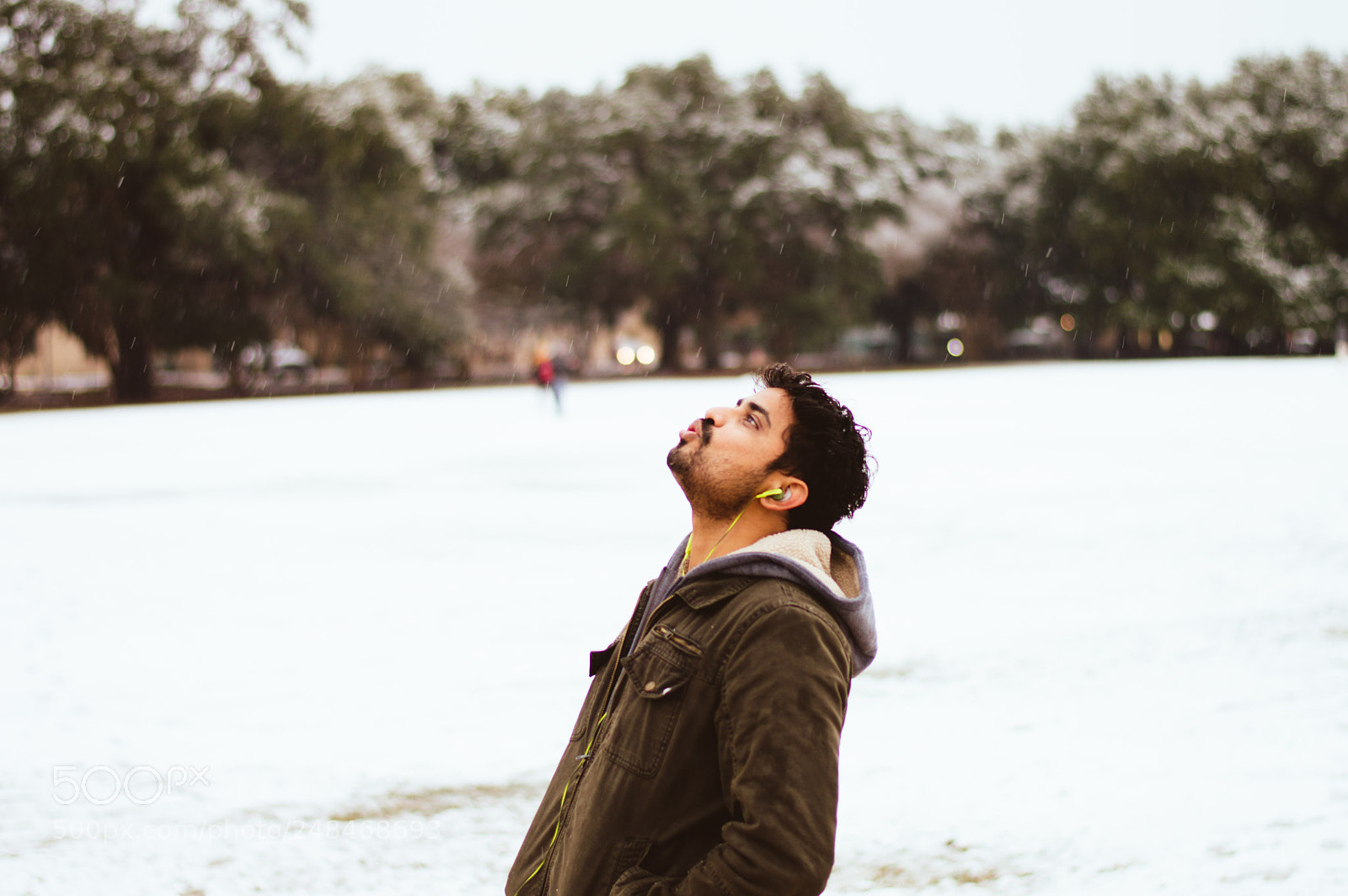 Nikon D3200 sample photo. First time snow photography