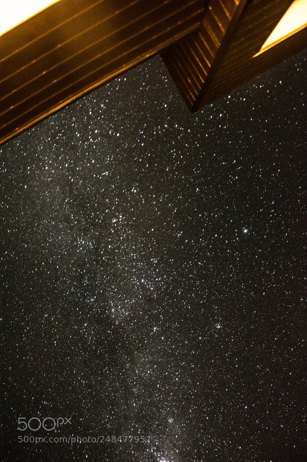 Nikon D7100 sample photo. Night path photography