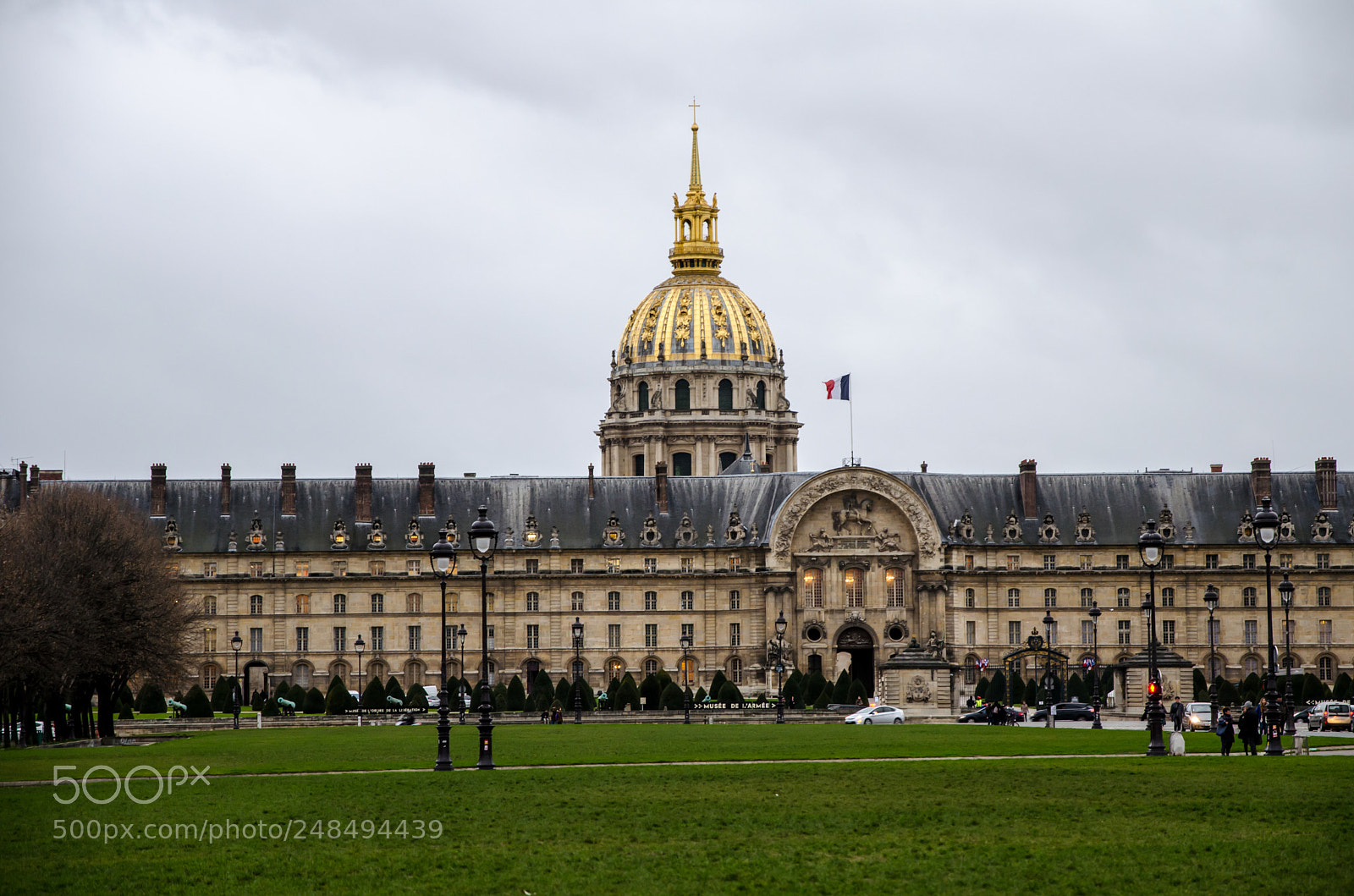 Nikon D5100 sample photo. Les invalides photography
