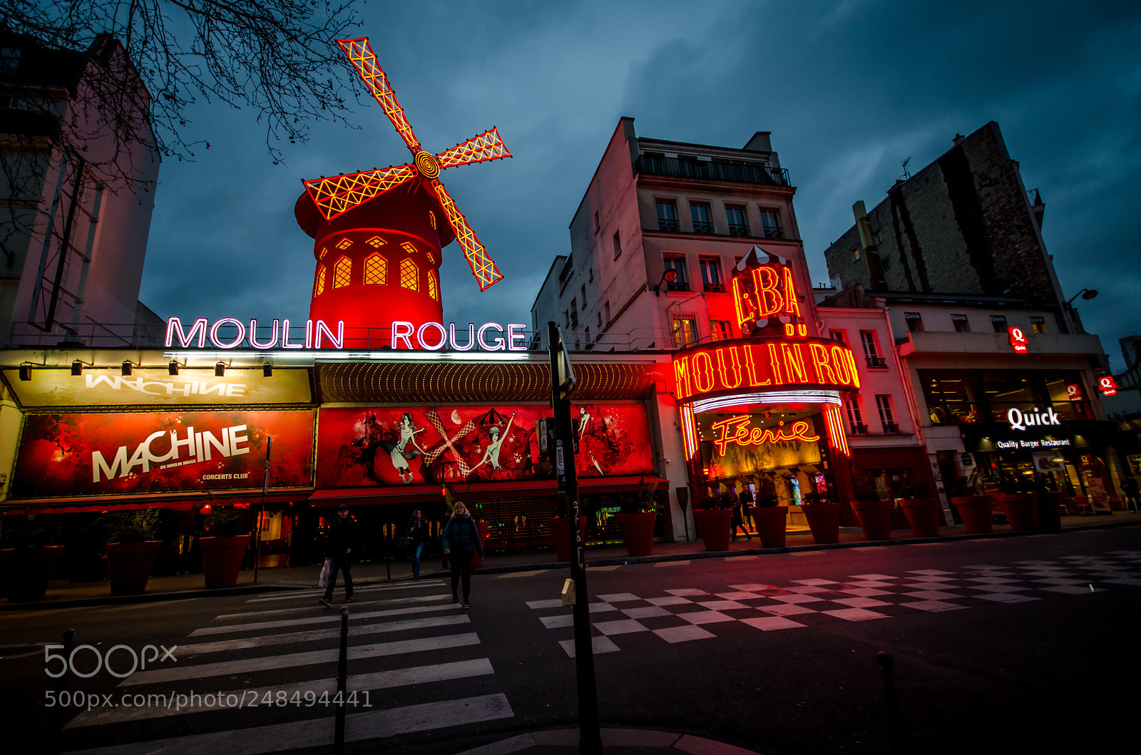 Nikon D5100 sample photo. Moulin rouge photography