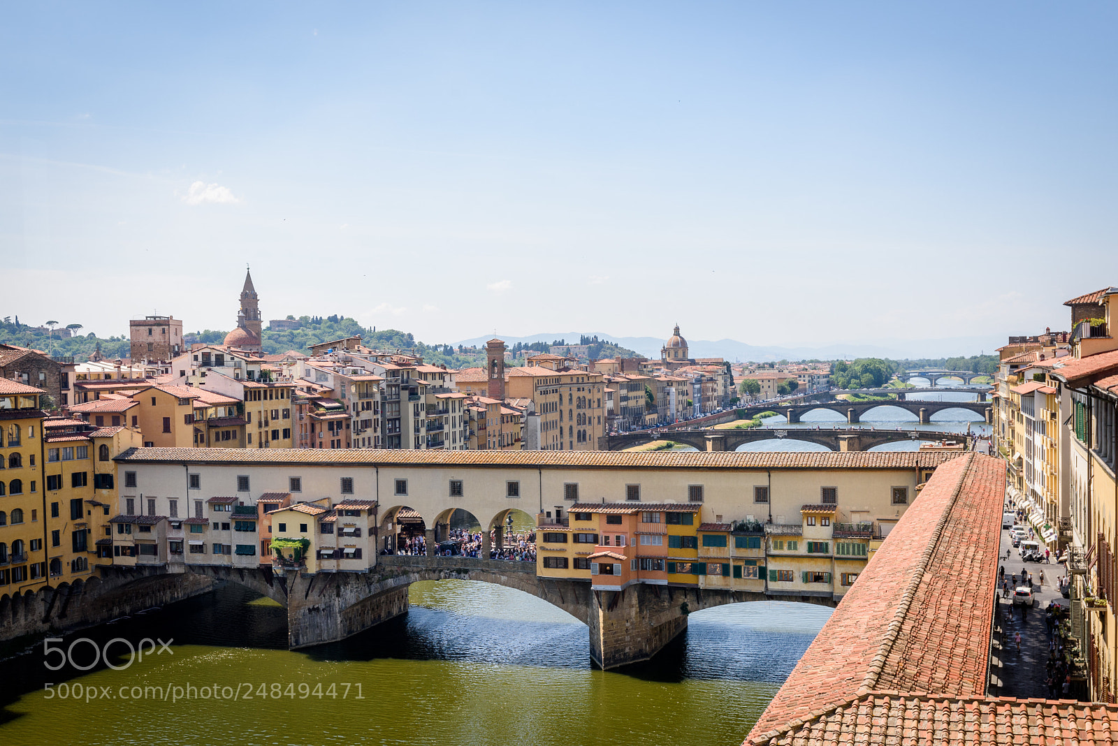 Nikon D810 sample photo. The river arno, florence photography