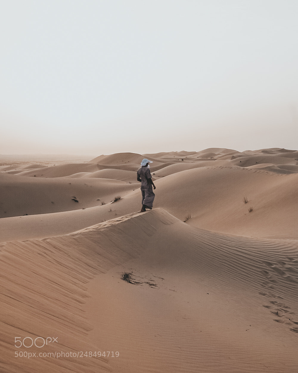 Sony a6500 sample photo. Desert walk into the photography