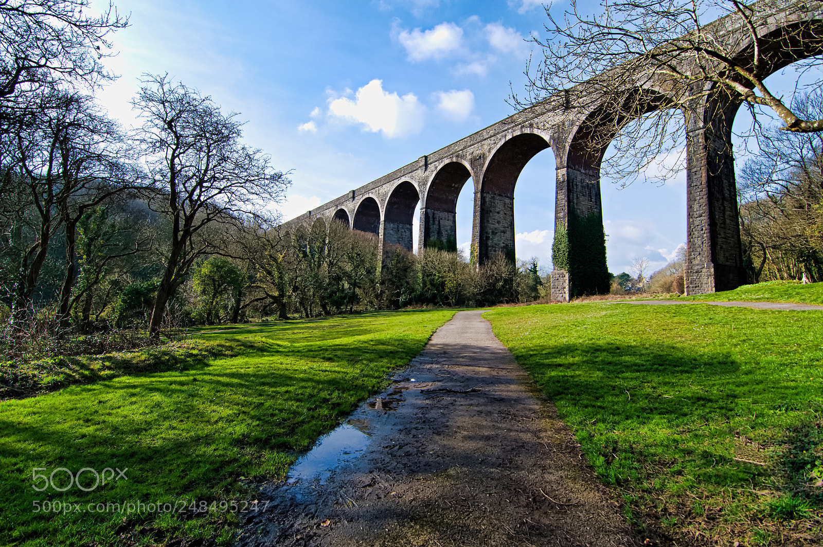 Nikon D3200 sample photo. Road and rail photography