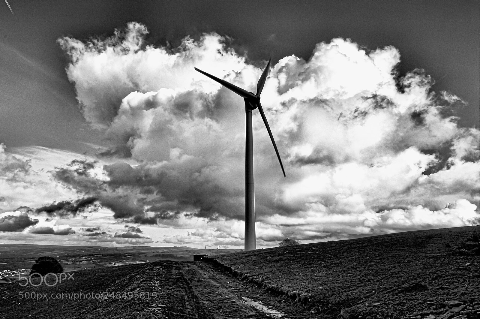 Nikon D2X sample photo. Power in the clouds photography
