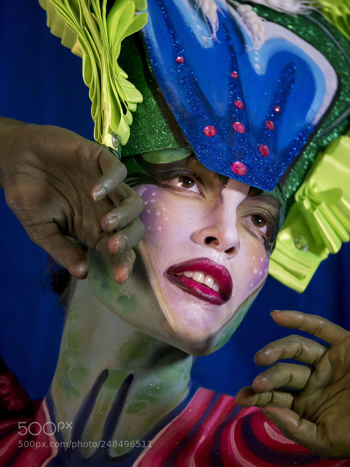 Panasonic Lumix DMC-G85 (Lumix DMC-G80) sample photo. Bodypainting photography