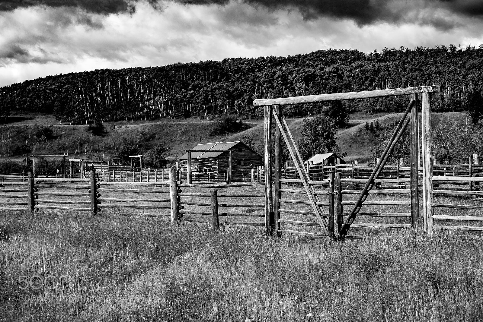 Panasonic Lumix DMC-GX7 sample photo. Ranch high river country photography