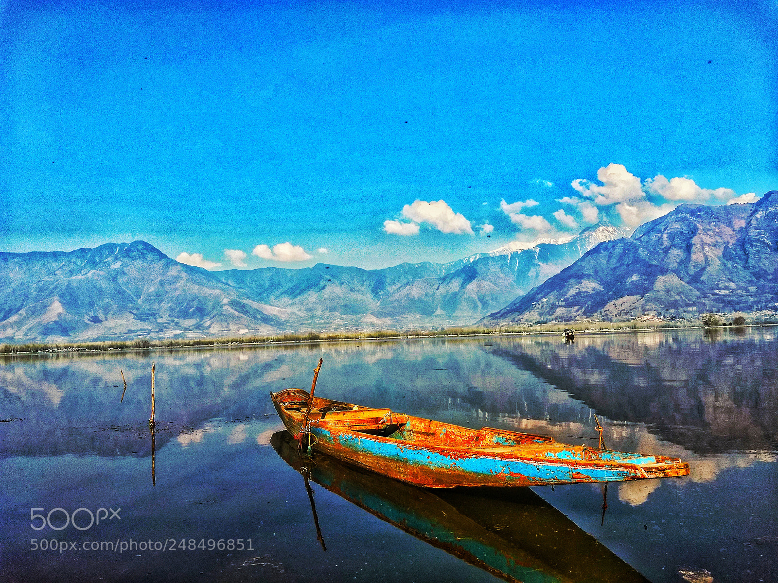 Motorola Moto G (5) Plus sample photo. Dal lake. photography