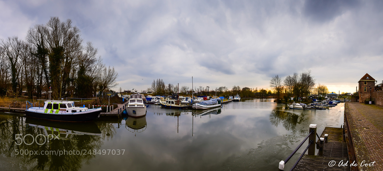 Nikon D5300 sample photo. Leerdam, harbour and city photography