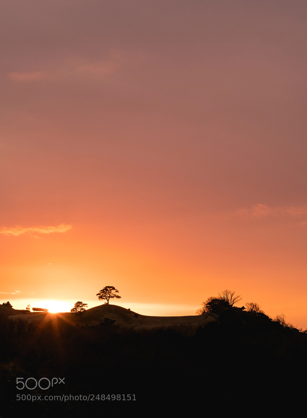 Fujifilm X-Pro2 sample photo. Sunset over the hills photography