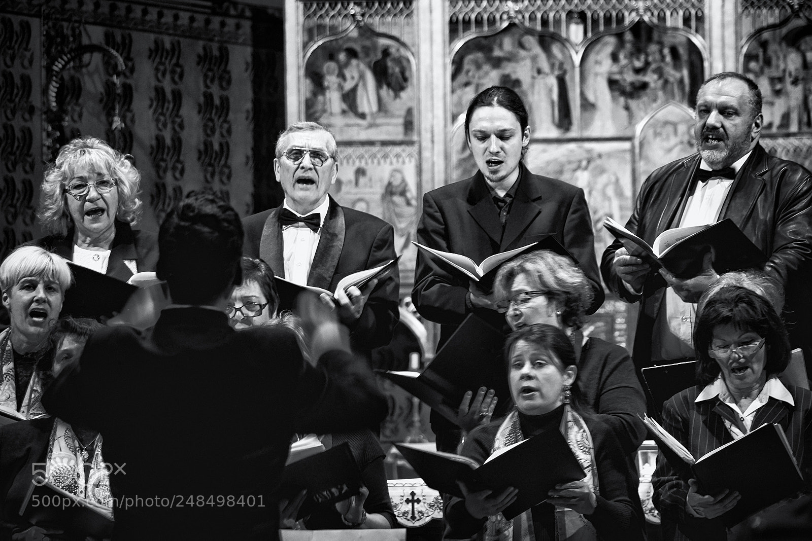 Canon EOS 650D (EOS Rebel T4i / EOS Kiss X6i) sample photo. The choir photography
