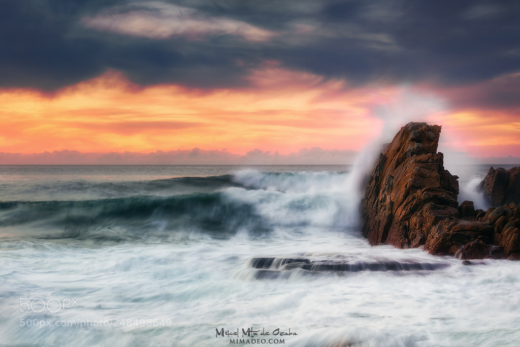 Sony a6000 sample photo. El mar contra la photography
