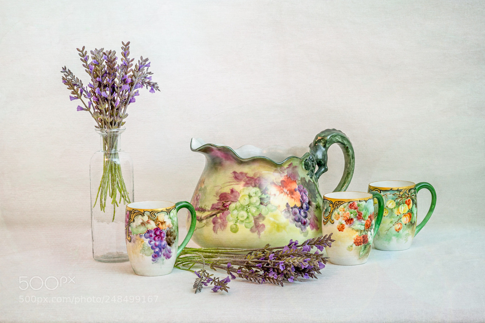 Sony a7R II sample photo. Lavender and grapes photography