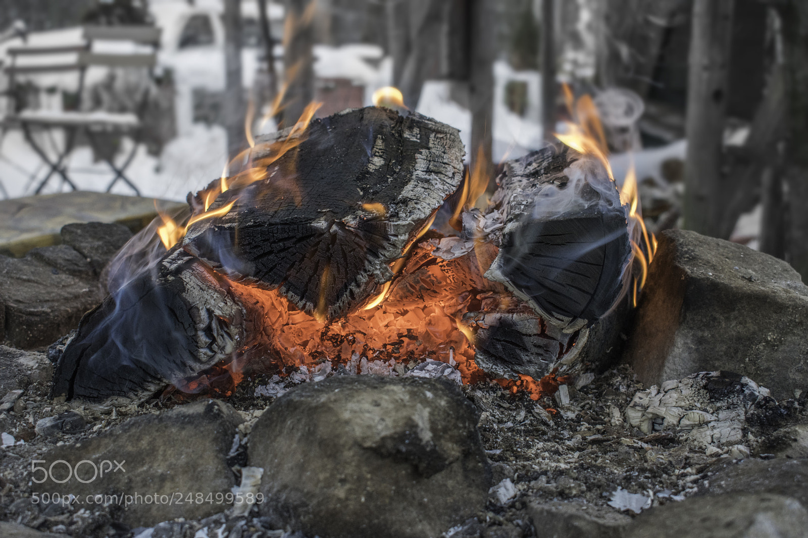 Nikon D3400 sample photo. Campfire photography