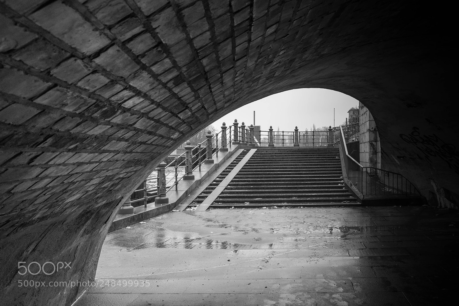 Nikon D7200 sample photo. Under the bridge photography