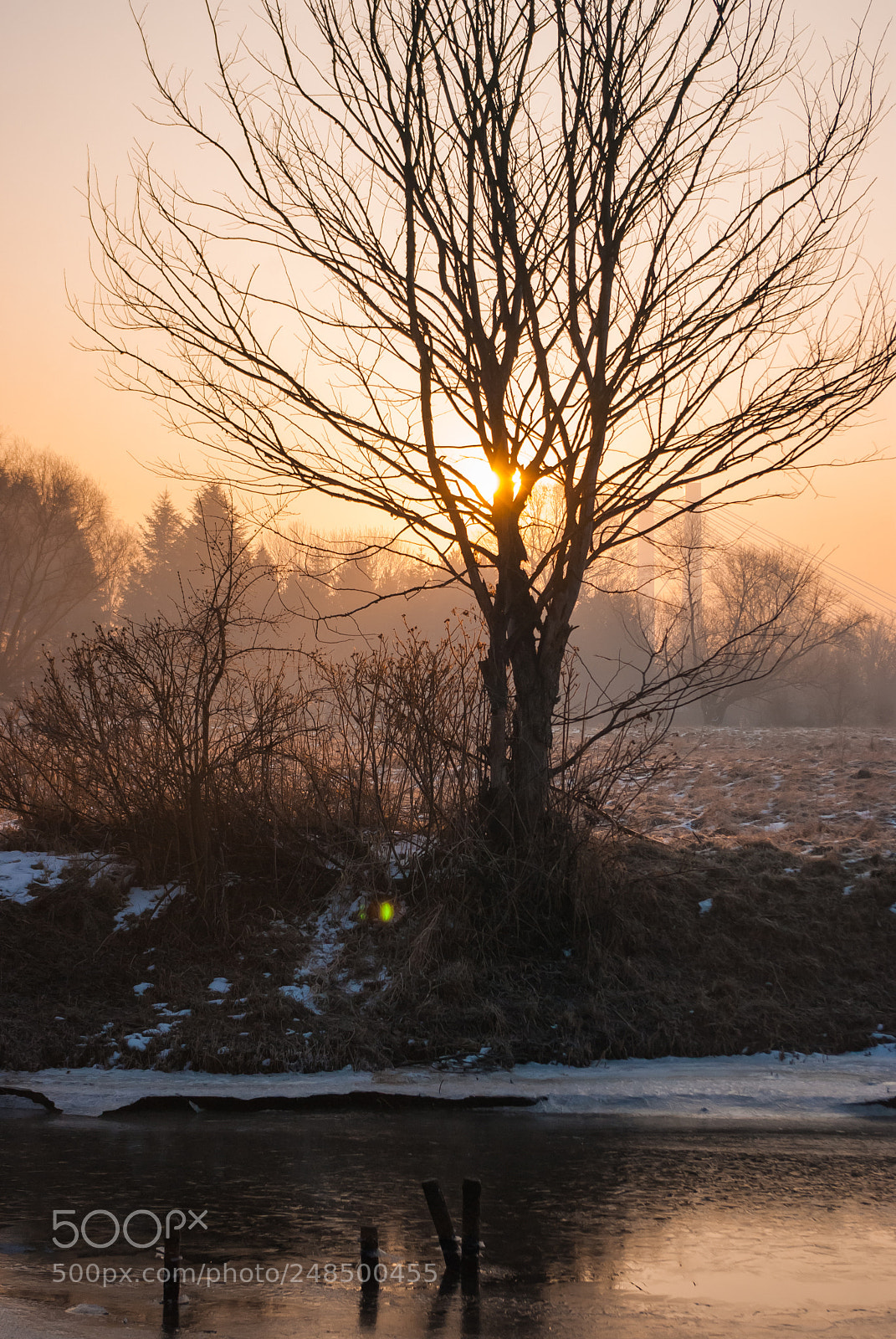 Pentax K10D sample photo. Sunrise photography