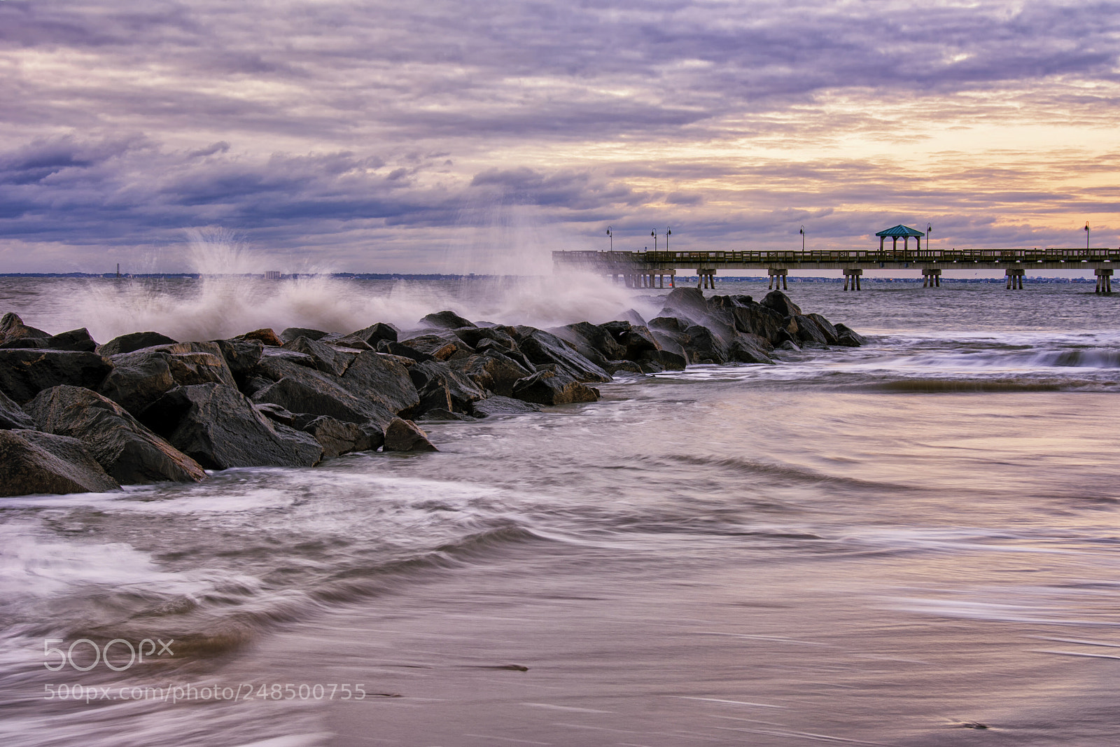 Nikon D7100 sample photo. Stormy dawn photography