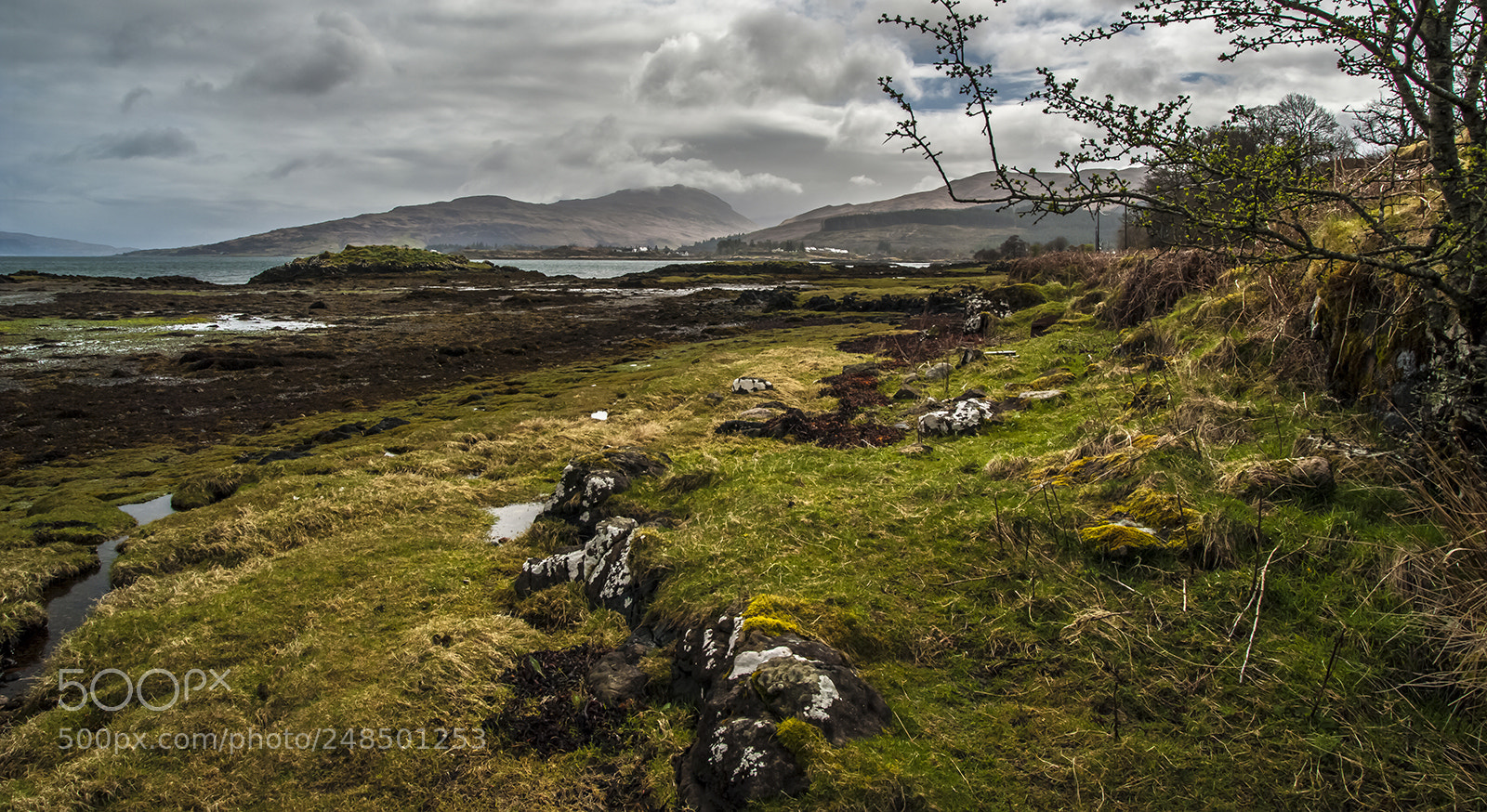 Pentax K20D sample photo. Salen bay, mull, scotland. photography