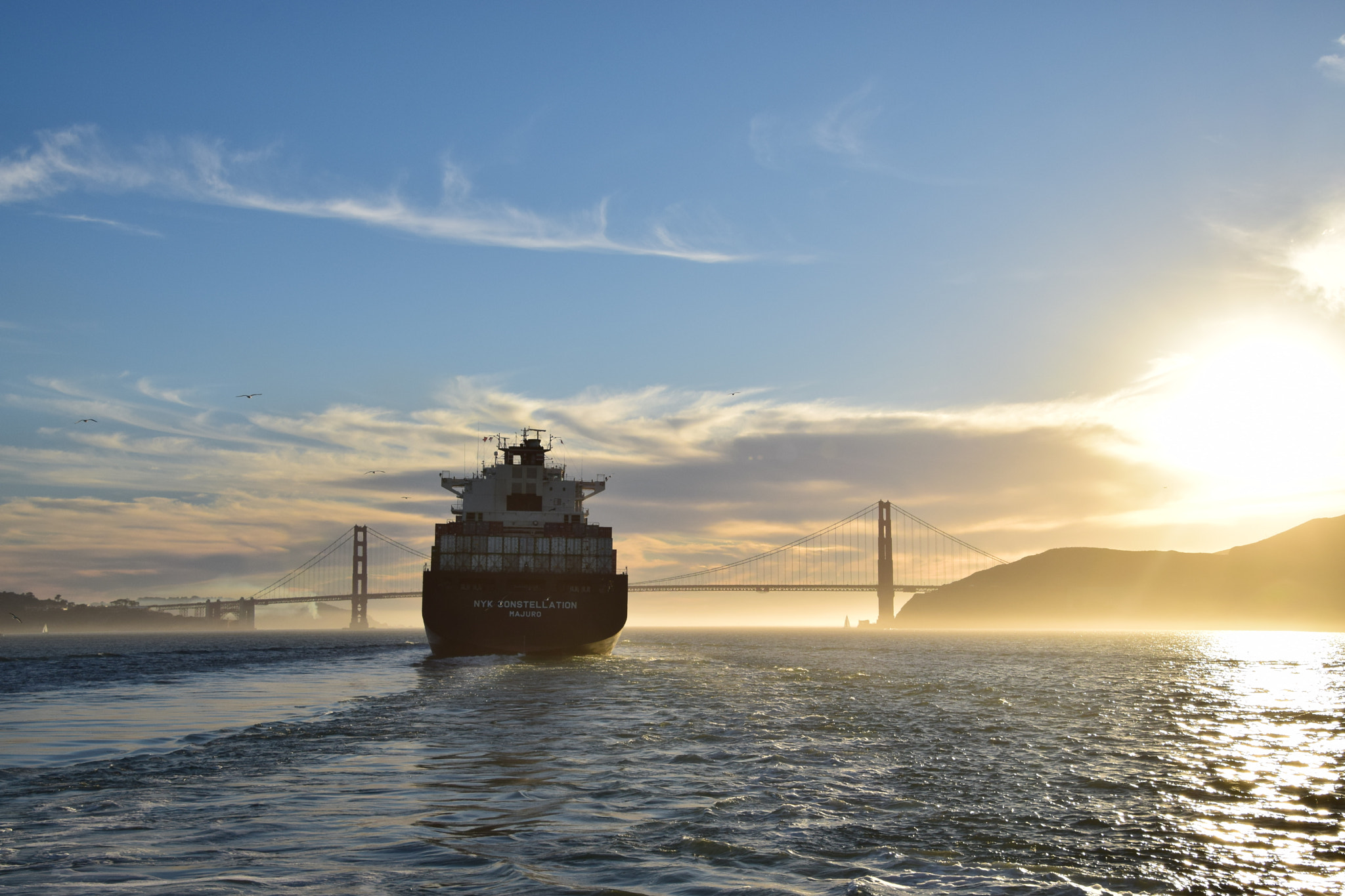 Nikon D5300 sample photo. Golden gate sunset photography