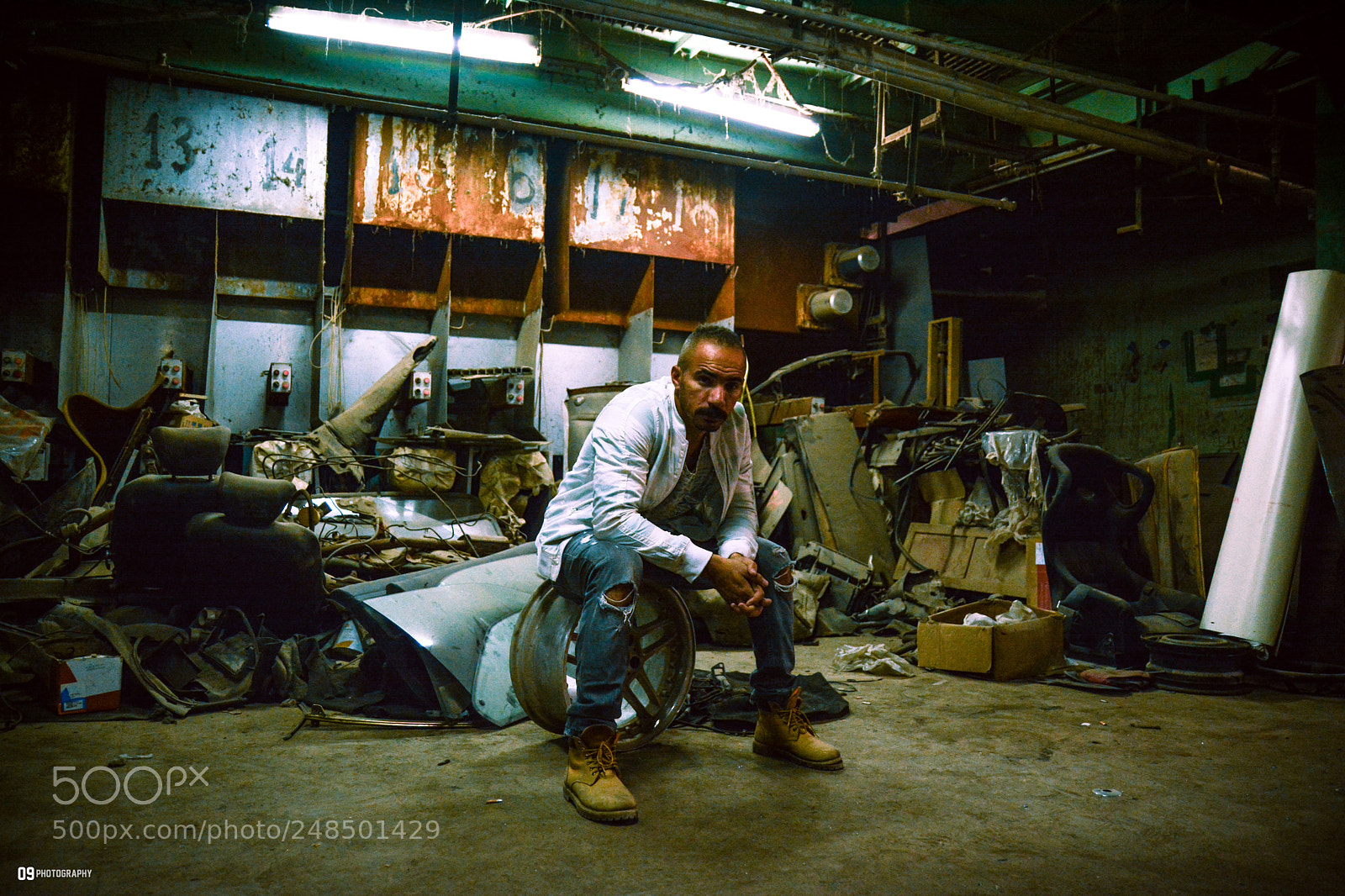 Nikon D7100 sample photo. The garage photography
