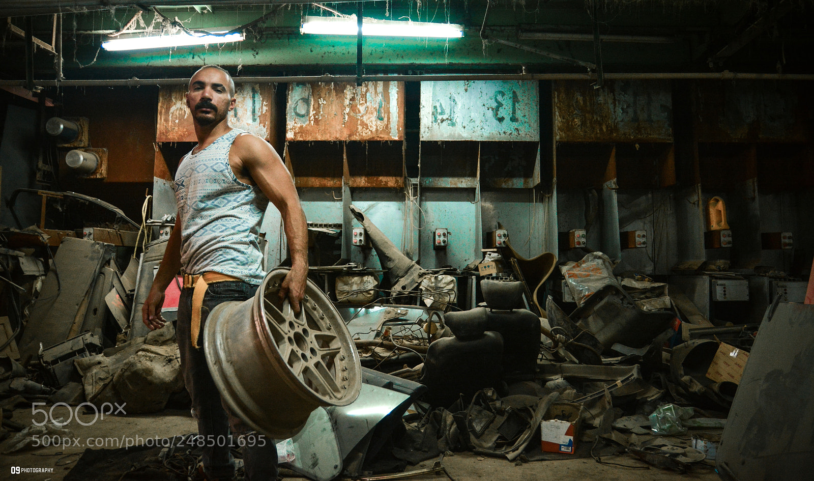 Nikon D7100 sample photo. The garage photography