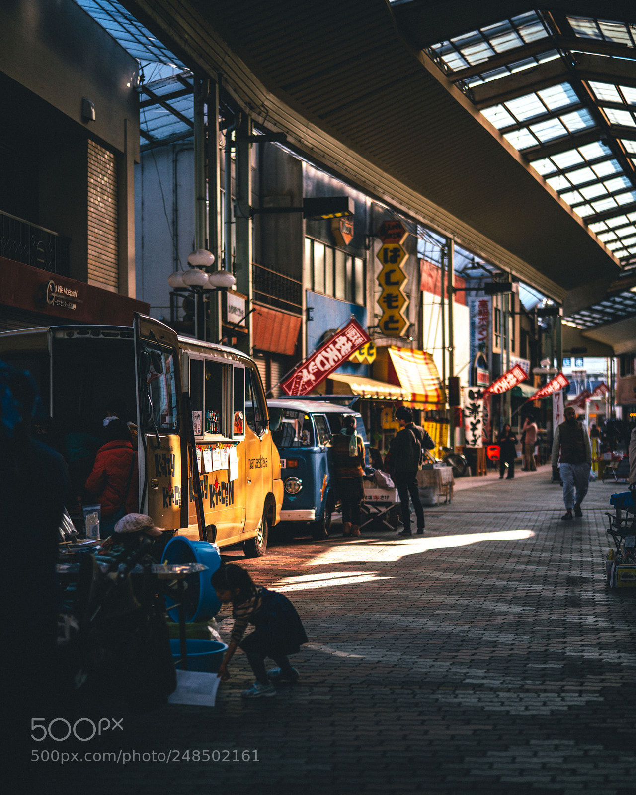 Sony a7R III sample photo. Benten street on sunday2 photography