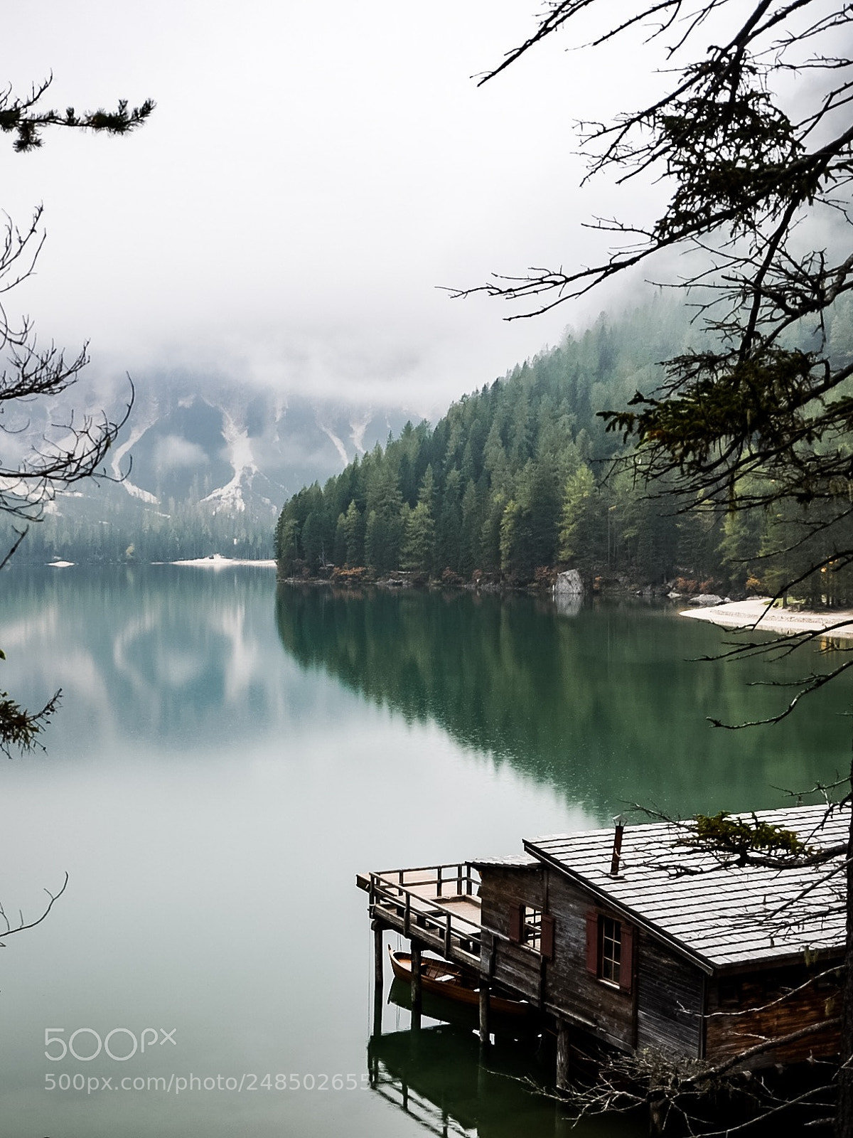 Nikon D5100 sample photo. Lago di braies photography