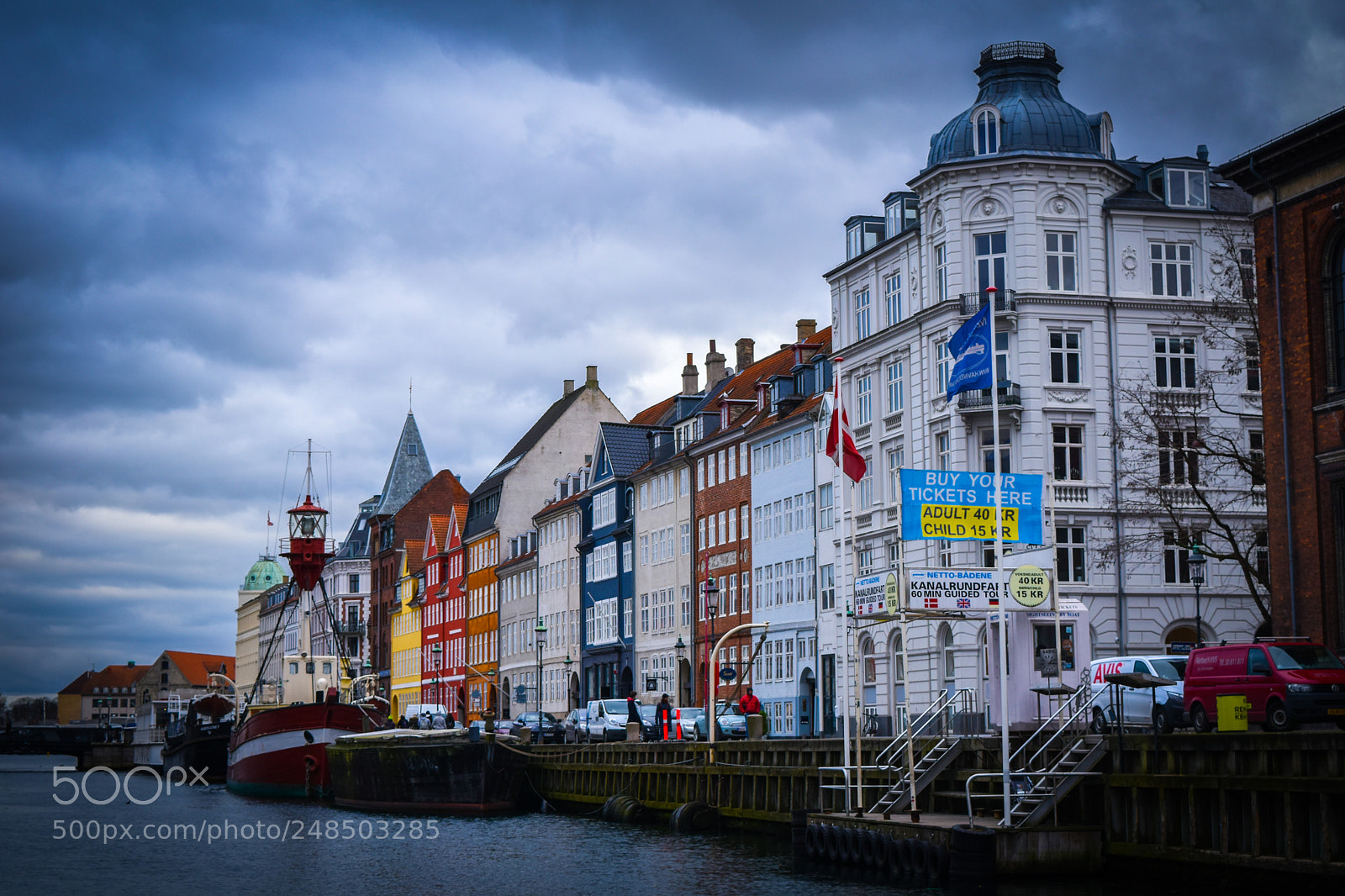 Nikon D5500 sample photo. Colours of nyhavn photography