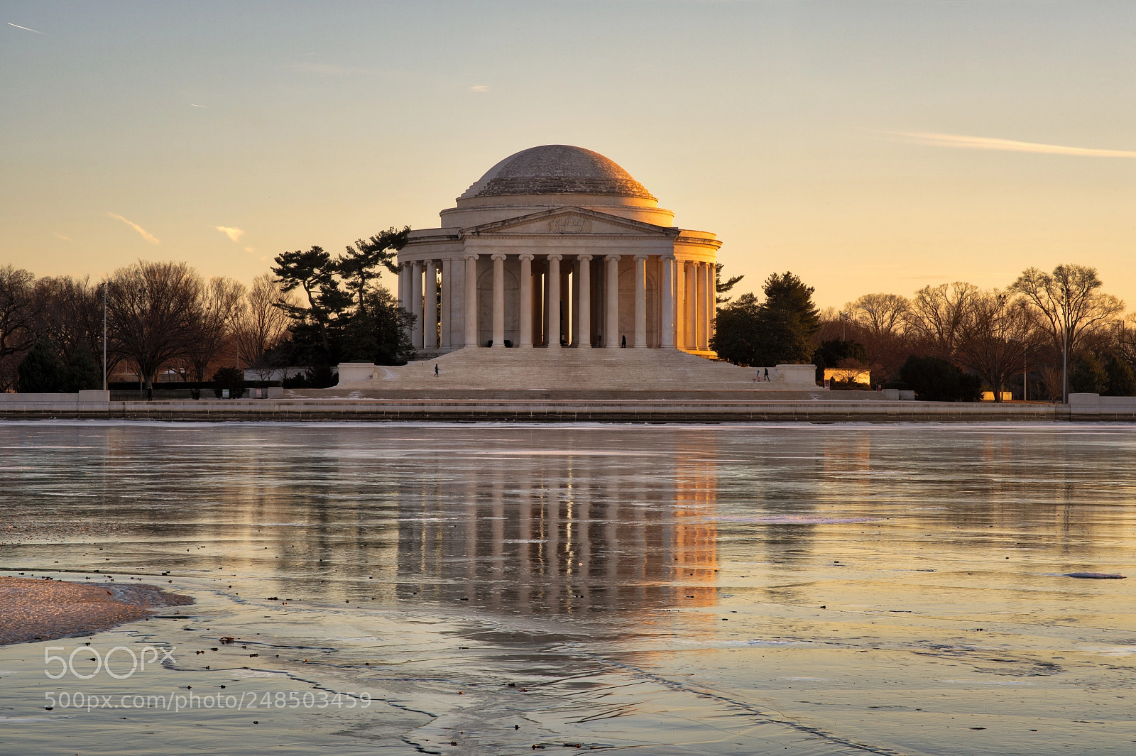 Nikon Df sample photo. Frozen reflection photography