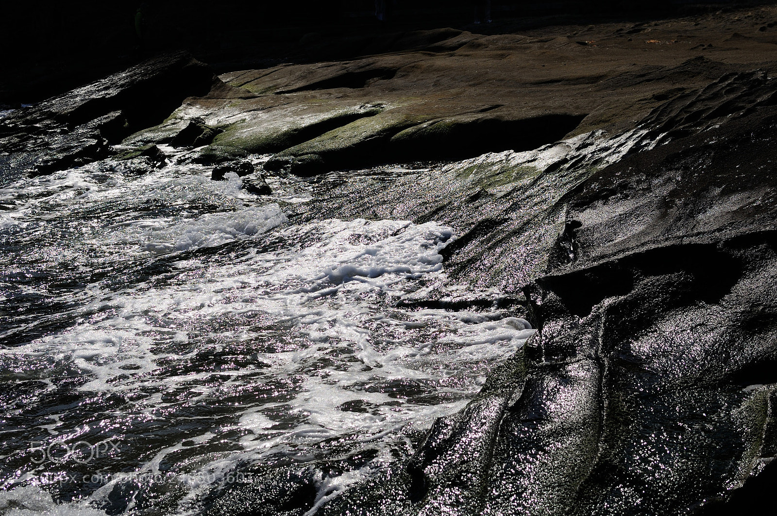 Nikon D90 sample photo. Waves photography