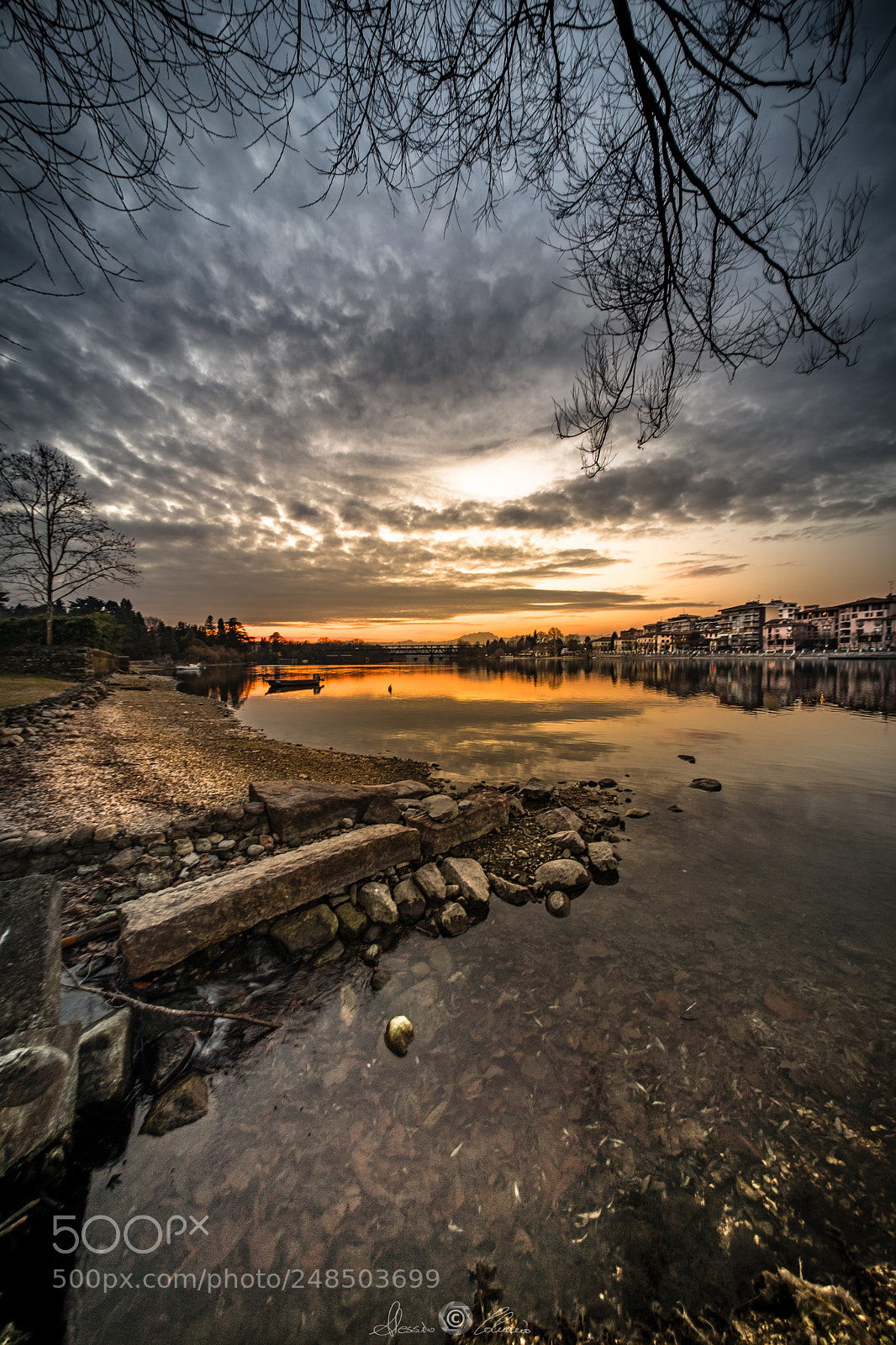 Sony a7 sample photo. Red sunset photography